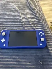 Nintendo Switch Light Turquoise Console System w/ Charging Cable - Working!