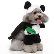 Funny Panda Bear Dog Costume