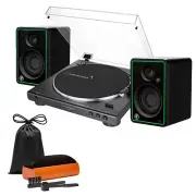 Audio Technica AT-LP60X Fully Automatic Belt Drive Stereo Turntable Black
