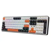K689 PRO Wireless Gasket RGB Gaming Keyboard, 108 Keys Mechanical Keyboard w/...