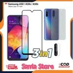 鋼化玻璃 SAMSUNG A50 SAMSUNG A50S SAMSUNG A30S FULL COVER BONUS