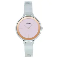 在飛比找蝦皮商城優惠-GOTO奢華簡約070系列時尚手錶-粉