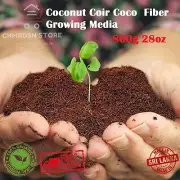 100% Natural Coconut Coir Coco Organic Fiber Growing Media Organic 800g 28oz