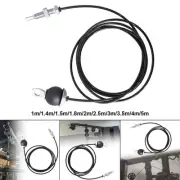 Fitness DIY Pulley Cable Steel Wire Ropes Diameter 5mm Accessories LAT Pulldown