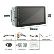Touch Screen Stereo Radio GPS WIFI HD USB Car 7in 2Din MP5 Player FM Bluetooth (for: Jaguar)