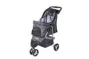 Pawz Foldable Pet Stroller Carrier Large Plaid