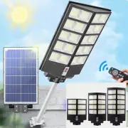 Solar Power 1000W LED Lights PIR Motion Sensor Outdoor Security Lamp Wall Garden