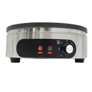 110V 2KW Non-stick 16" Single Round Crepe Maker and Pancake Macking Machine