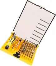 TEHAUX 1 Set Set Precision Screwdriver Set Multi Function Screwdriver Kit for Electronic Repair Comfortable Grip for Mobile Phones Laptops Watches and DIY Projects