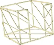 GANAZONO Storage Box Home Decor Wall Mounted Paper Towel Holders Rustic Office Desk Accessories Rustic Napkin Holder Rose Gold Hand Gesture Pink Desk Supplies Golden Iron