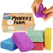 Monkey Foam from The Original Monkey Noodle 5 Giant Blocks - Squishy Sensory Toy