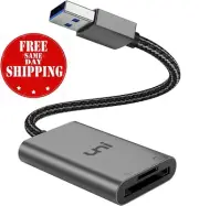 SD Card Reader, uni High-Speed USB 3.0 to Micro SD Card Adapter, Aluminum
