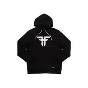 Fallen Footwear Men Trademark Hoodie Grafitti Jumper Black/White