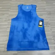 Under Armour Launch Elite Running Singlet Iso-Chill Training Mens M Blue $60