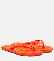 [Christian Louboutin] Christian Louboutin Super Loubi thong sandals AU 7 orange