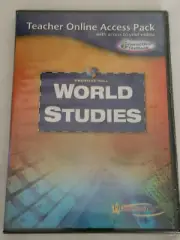 Teacher Online Access Pack Prentice Hall World Studies - CD-ROM: Brand New