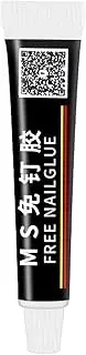 Adhesive Sealant, Nail Free Adhesive, 12ml Strong Nail Free Adhesive | 6ml Heavy Duty Mounting Adhesive, Strong Glue for Wood, Ceramic, Metal, Instant Glue