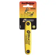 Bondhus BD12591 - Hex Key Set - 9 Piece Imperial Gorillagrip Fold Up (0.050-3/16") Hex End