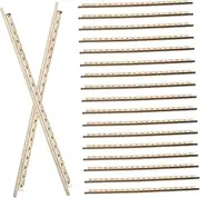 Totority Guitar Fret Wires White Copper Easy Install Fret Wires for Guitar Fretboard
