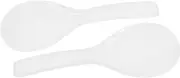 Alipis 2Pcs Reusable Rice Spoon Non Stick Rice Paddle with Heat Resistant Handle from Cooker Kitchen Utensils for Home Cooking