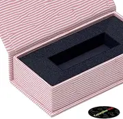 4 x Magnetic USB Presentation Gift Boxes, Pink Colour, Flash Drives, Removable Drives, Wedding USB Box, Wedding, Presentation, Photography