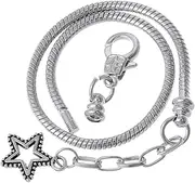 [RUBYCA] Lobster Clasp European Style Snake Chain Bracelets