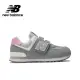 【NEW BALANCE】NB 童鞋_男童/女童_灰色_PV574MG1-W