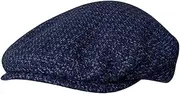 [svlftecon] Unisex Newsboy Cap Flat Ivy Hat Cabbie Hunting Driving Hat for Autumn Winter Series 4, Blue Check, X-Large