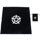 Tarot Card Tablecloth Divinations Tapestry Pentagrams Tablecloth with Bag