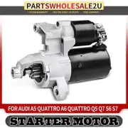 New Starter Motor for Audi A5 A6 A7 A8 Quattro Q5 RS7 S4 S5 SQ5 1.4kW 12V CW 10T (for: Audi)