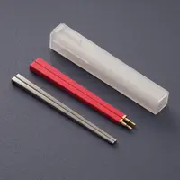 在飛比找瑪黑家居選物優惠-台灣第一筷 台灣製 316不鏽鋼 隨身筷 紅色