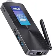 MeLE Fanless Mini PC Stick PCG02,12th N100 8GB 256GB,Mini Desktop Computer Stick,Support 4K HDMI,PXE Unlocked Bios, Micro PC Auto Power on Industry IoT Media Business Office Digital Signage Linux