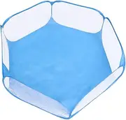 BESPORTBLE 1pc Tent for Hamster Rabbit Houses Tents Kid Tent Tents for Tent for Pet Tent for Hamster Houses Outdoor Pet Fence Pet Playpen Indoor Hamster Tent Outdoor Fence Blue