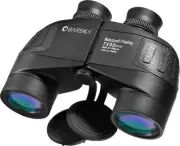 7x50 WP Battalion Floating Binoculars with Internal Rangefinder