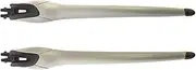 Caulo Replacement Temple Arm Legs Compatible w Oakley Radar EV Path OO9208 Pitch OO9211 Advancer OO9442 Glass Sunglass Frames, Grey - 1 Pair