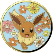 POPSOCKET POPSOCKETS Pokemon Enamel Eevee - SWAPPABLE Top- ORIGINAL PREM POPGRIP