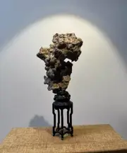 Natural Weathering Modeling Taihu lake LingBi Fengling Stone Steep Cliff X3-327