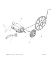 Polaris ASM-TLG, Genuine OEM Part 1208739, Qty 1