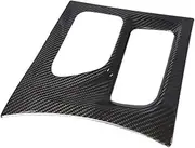 Compatible for Charger 2011-2021 Cup Holder Panel Dry Carbon Armrest Box Switch Frame Cover Trim