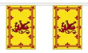 SCOTLAND LION 3 METRE BUNTING 10 FLAGS flag 3M SCOTTISH