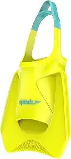 Speedo Unisex Biofuse FitneS Fin, Swim Training, Swiming Fin, Flippers, Hyper Yelow/Cobalt/Emerald