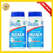 Evolve Ultra Concentrated Bleach Tablets Original Scent 64 Total Count