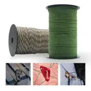 100M 550 Paracord Outdoor Polyester Parachute Cord Camping Survival Umbrella New