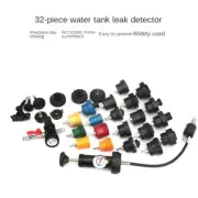 32pcs Water Tank Leak Detector Car Cooling System Tester Kit Car smoke machine