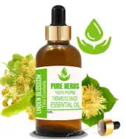 Pure Herbs Linden Blossom 100% Pure & Natural Tilia Cordata Essential Oil