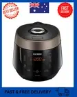 CUCKOO Pressure Rice Cooker 10 Cup Brown/Black CRP-P1009S