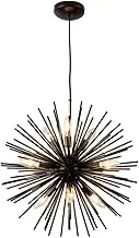 CJLWSLCO Modern Simple Dandelion Iron Chandeliers Bedroom Living Room Dining Room Aisle Clothing Store Decoration Hanging Lamp LED E14 Light Source Pendant Lightled Modern Simple Home Lighting Fixture