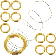 Aluminum Bonsai Wires 1mm 10 Rolls Bonsai Tree Modelling Wire for Plant Support
