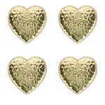 Juliska Heart Napkin Rings, Set of 4