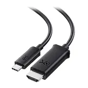 Cable Matters USB C to HDMI Cable - 1.8m, USB-C to HDMI Cable for 4K 60Hz, Thunderbolt 3 Port Compatible with MacBook Pro, iPhone 16, Dell XPS 13, HP Spectre x360, Surface Pro and More